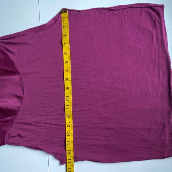 Tempo Paris Boho Dolman Sleeve Sheer Silk Oversized Blouse Size S/M - Picture 11 of 11